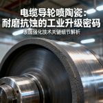 电缆导轮喷陶瓷|耐磨抗蚀的工业升级密码，揭开表面强化技术的关键细节
