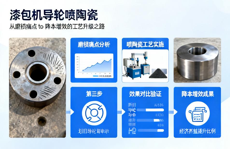漆包机导轮喷陶瓷|从磨损痛点 to 降本增效的工艺升级之路