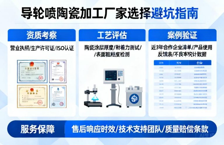 导轮喷陶瓷加工厂家怎么选？十年采购老手的避坑指南与实战经验