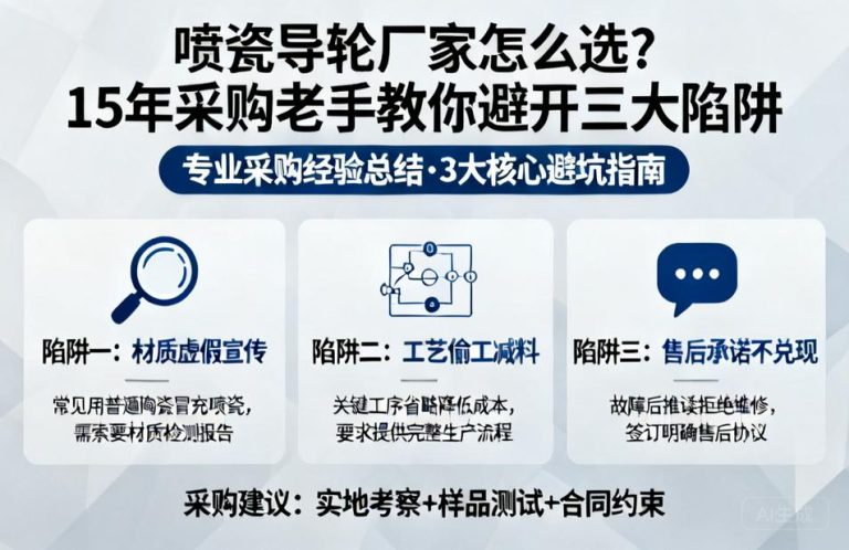 喷瓷导轮厂家怎么选？15年采购老手教你避开三大陷阱