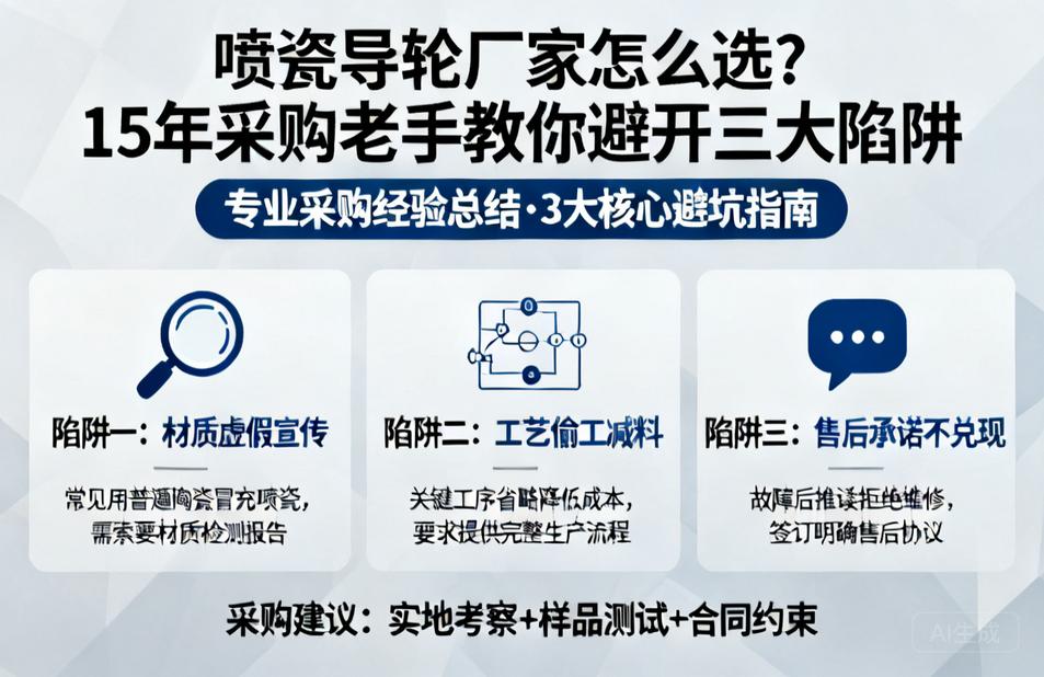 喷瓷导轮厂家怎么选？15年采购老手教你避开三大陷阱