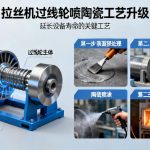 拉丝机过线轮喷陶瓷|延长设备寿命的关键工艺升级