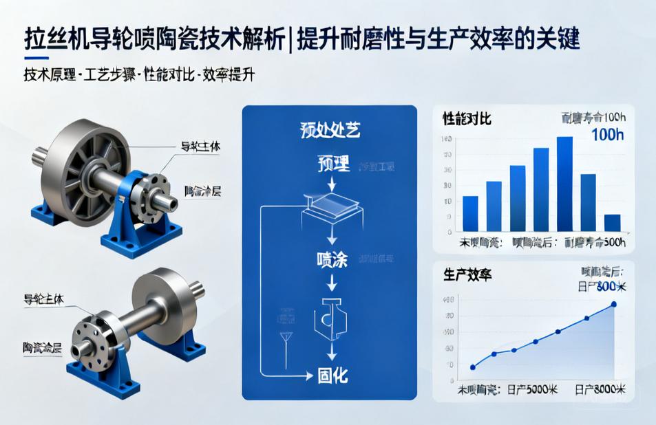 拉丝机导轮喷陶瓷技术解析|提升耐磨性与生产效率的关键