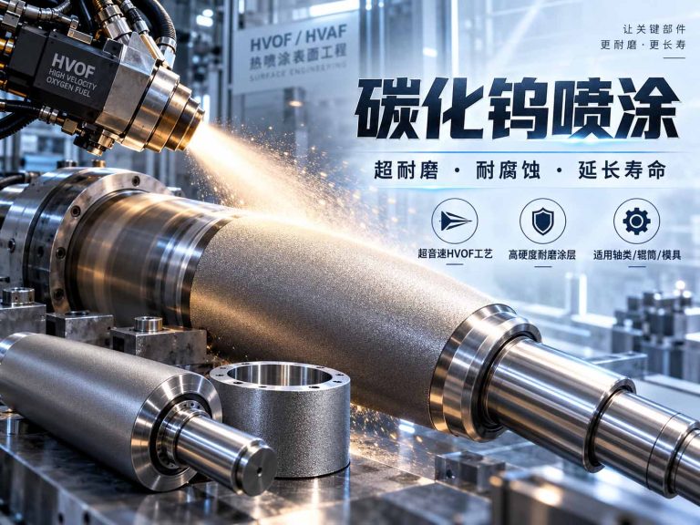 碳化钨喷涂厂家|以超耐磨涂层技术提升工业零部件使用寿命