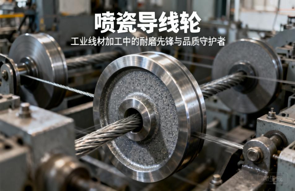 喷瓷导线轮|工业线材加工中的耐磨先锋与品质守护者