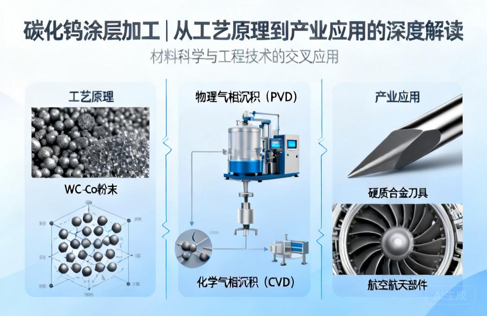 碳化钨涂层加工|从工艺原理到产业应用的深度解读