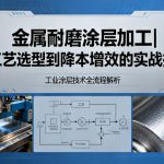 金属耐磨涂层加工|从工艺选型到降本增效的实战指南