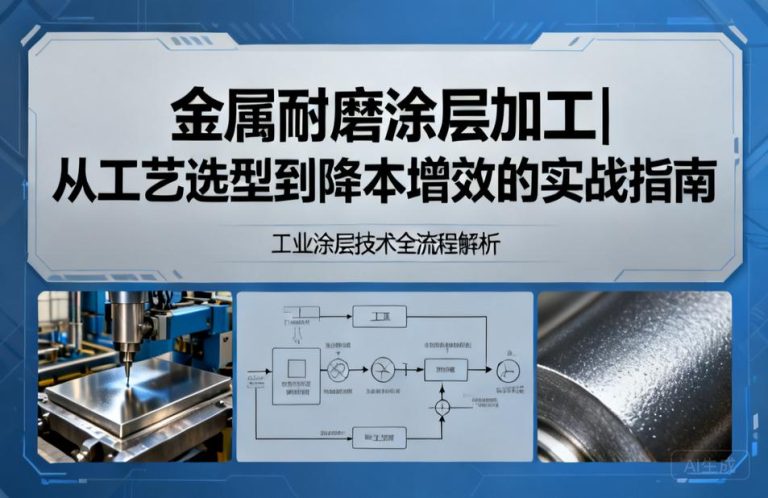 金属耐磨涂层加工|从工艺选型到降本增效的实战指南