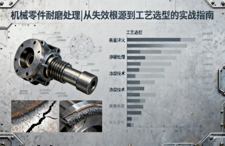 机械零件耐磨处理|从失效根源到工艺选型的实战指南