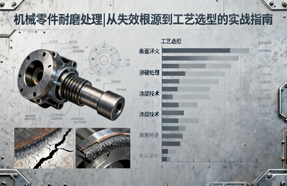 机械零件耐磨处理|从失效根源到工艺选型的实战指南