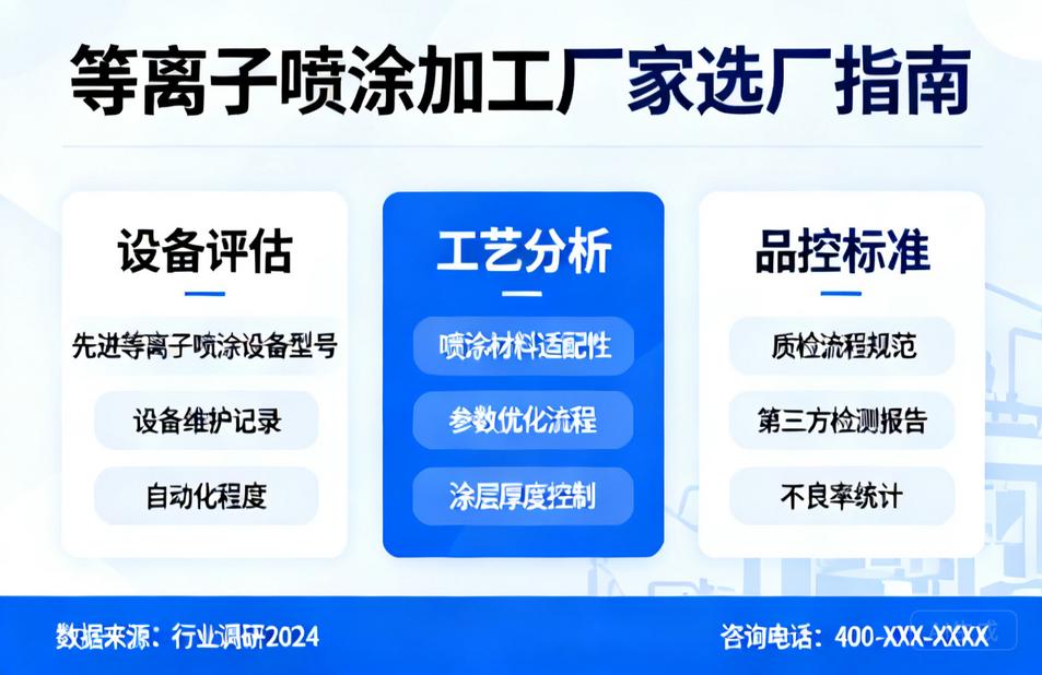 等离子喷涂加工厂家哪家好?从设备、工艺到品控的完整选厂指南