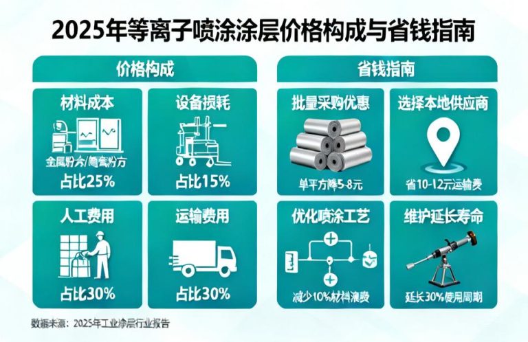等离子喷涂涂层多少钱一平方？2025年最新价格构成与省钱指南