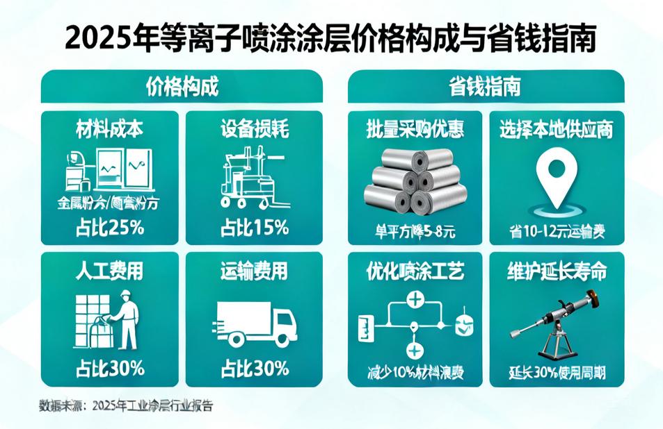 等离子喷涂涂层多少钱一平方?2025年最新价格构成与省钱指南