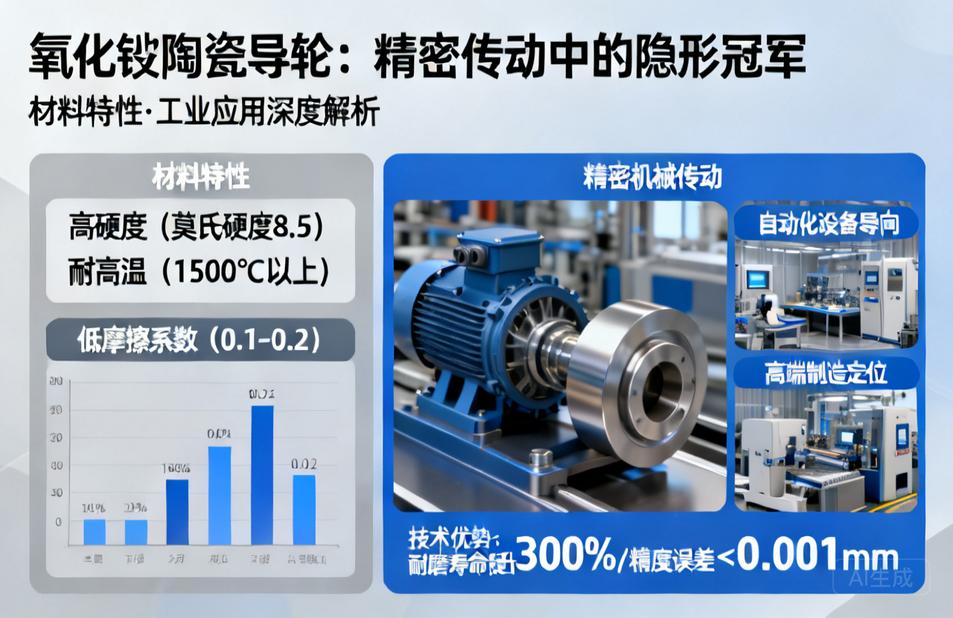 氧化锆陶瓷导轮|从材料特性到工业应用,一篇讲透精密传动中的隐形冠军