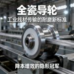 全瓷导轮|工业线材传输的耐磨新标准，降本增效的隐形冠军