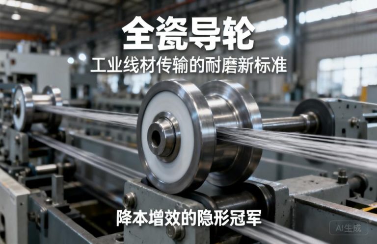 全瓷导轮|工业线材传输的耐磨新标准，降本增效的隐形冠军