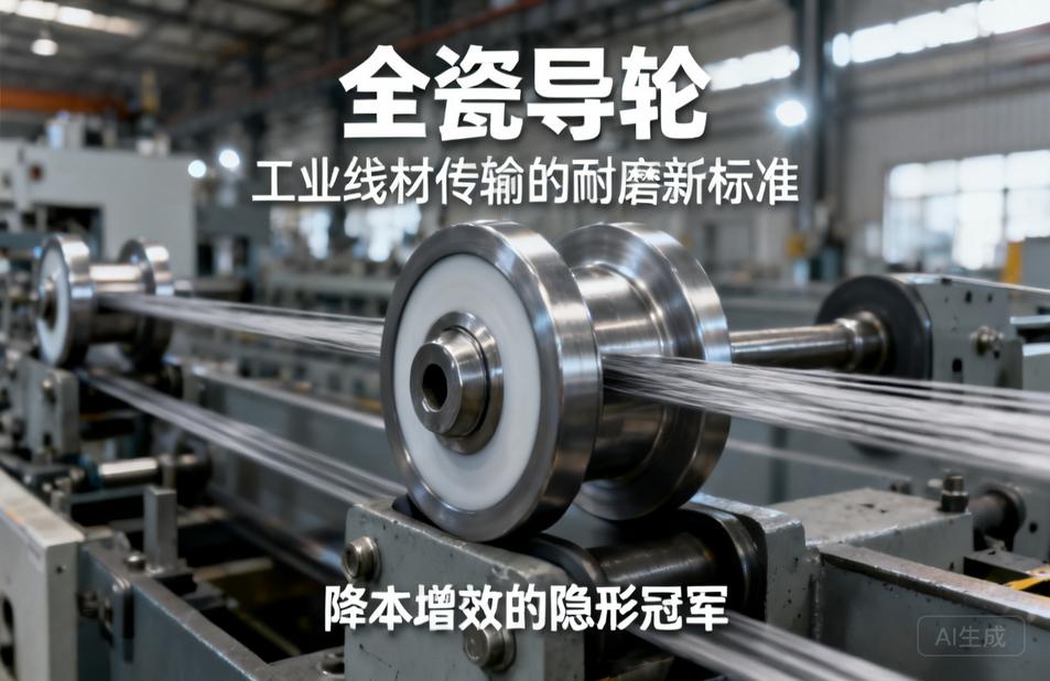 全瓷导轮|工业线材传输的耐磨新标准,降本增效的隐形冠军