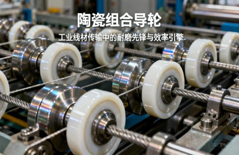 陶瓷组合导轮|工业线材传输中的耐磨先锋与效率引擎